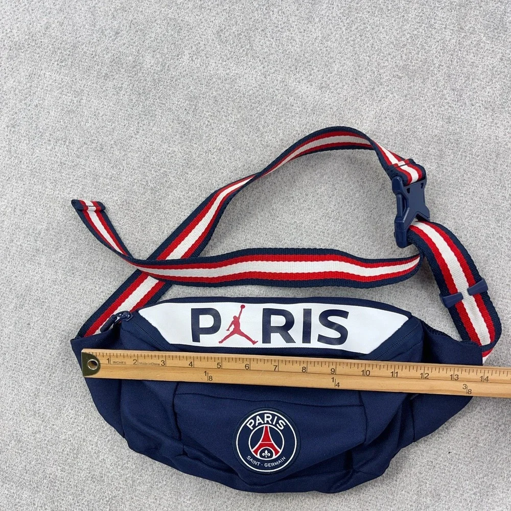 Jordan PSG Paris Saint Germain Crossbody Fanny Pack Clip On Sling Bag Navy